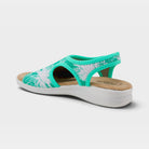 Flexus Nyaman-Tropics Green Sandal