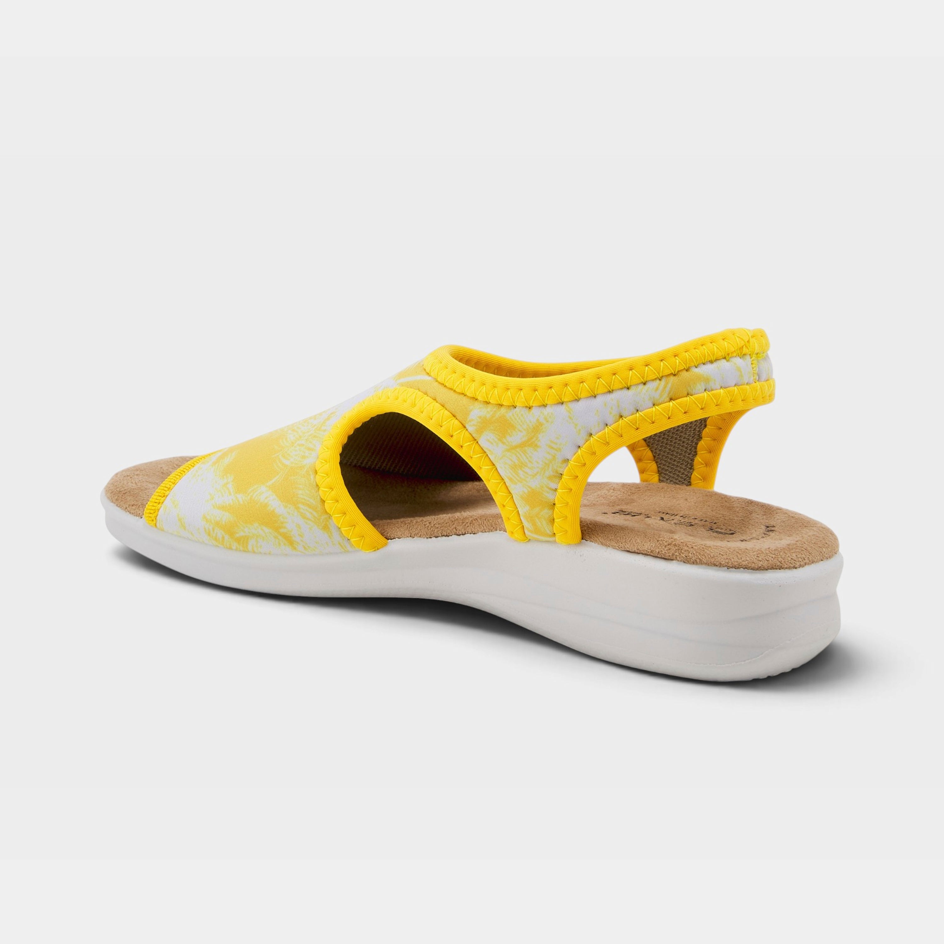 Flexus Nyaman-Tropics Yellow Sandal