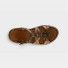 Spring Step Nyxelle Olive Multi Flat Sandal