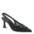 Azura Occitania women's sandal in white with raffia upper