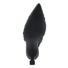 Azura Occitania women's sandal in black with raffia upper