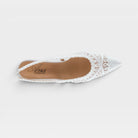 Azura Occitania White Sandal