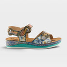L'Artiste Offtrak sandals in Blue Multi, hero view