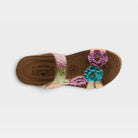 L'Artiste Ohsosweet sandals in Mango Multi, top view