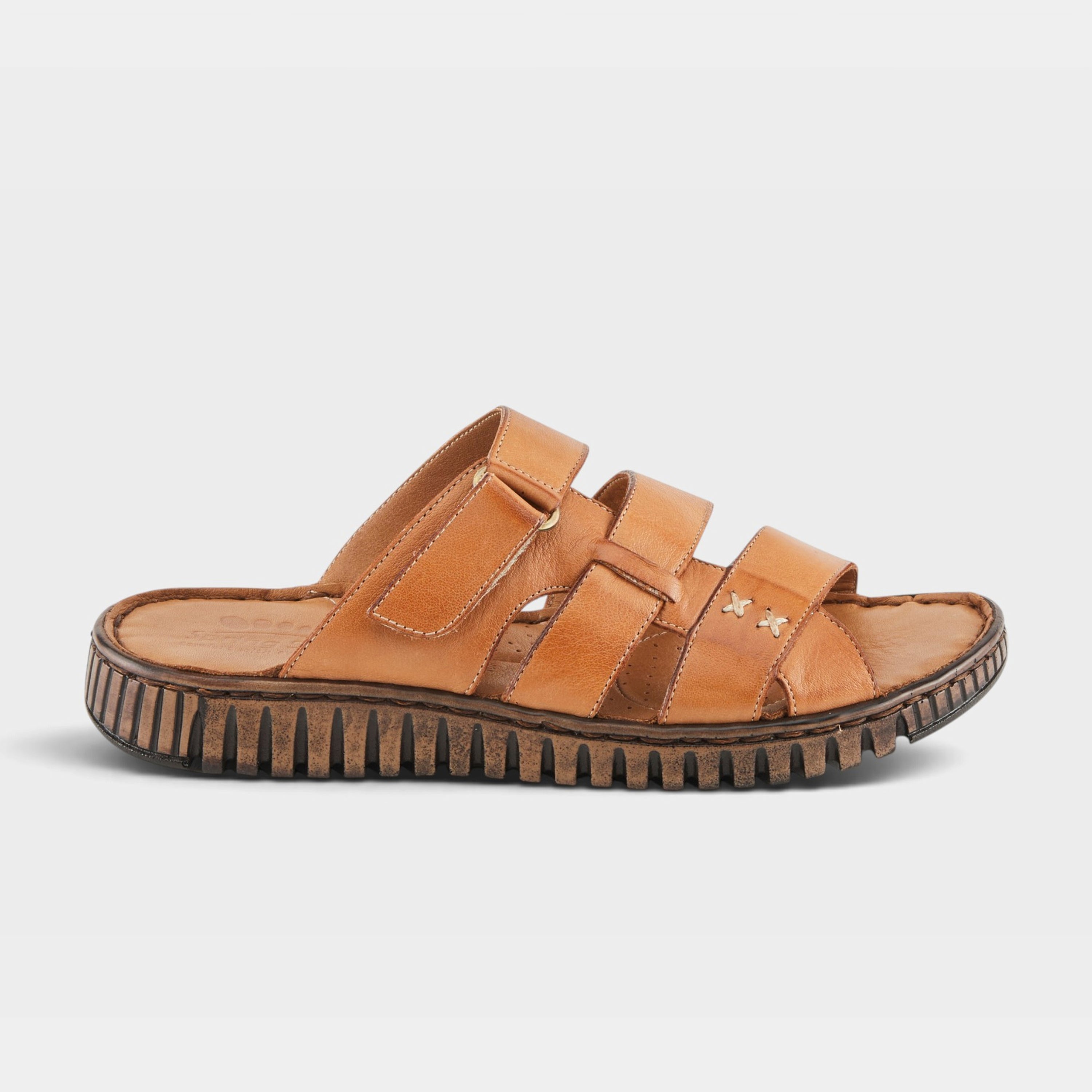 Spring Step Olly Camel Slide Sandal