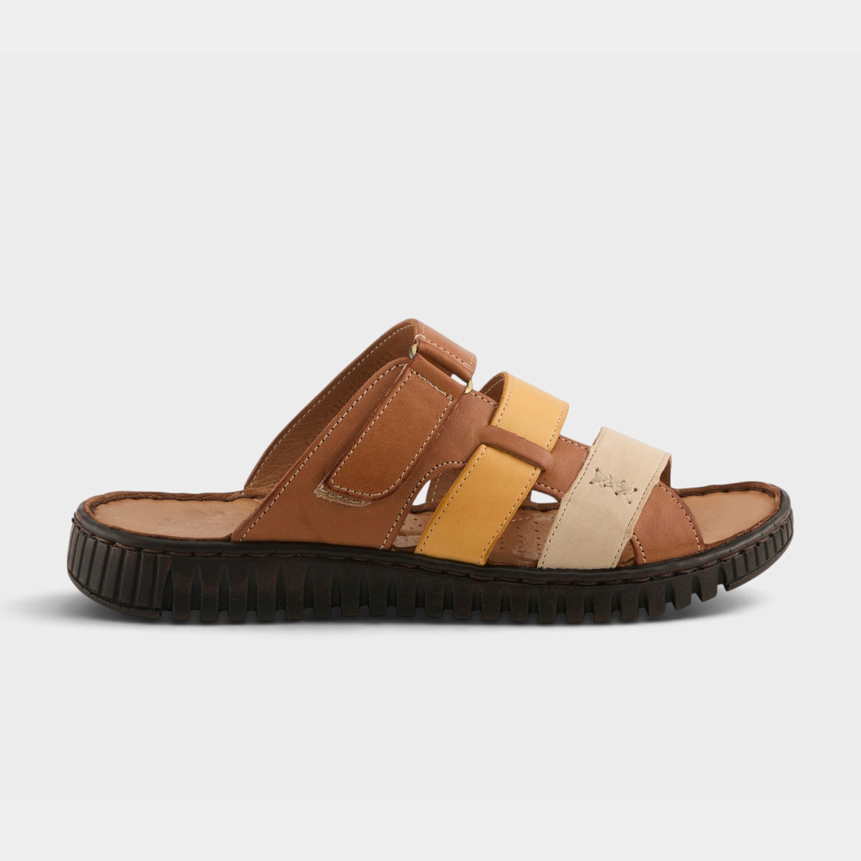 Spring Step Olly Camel Multi Slide Sandal