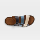 Spring Step Olly Denim Multi Slide Sandal