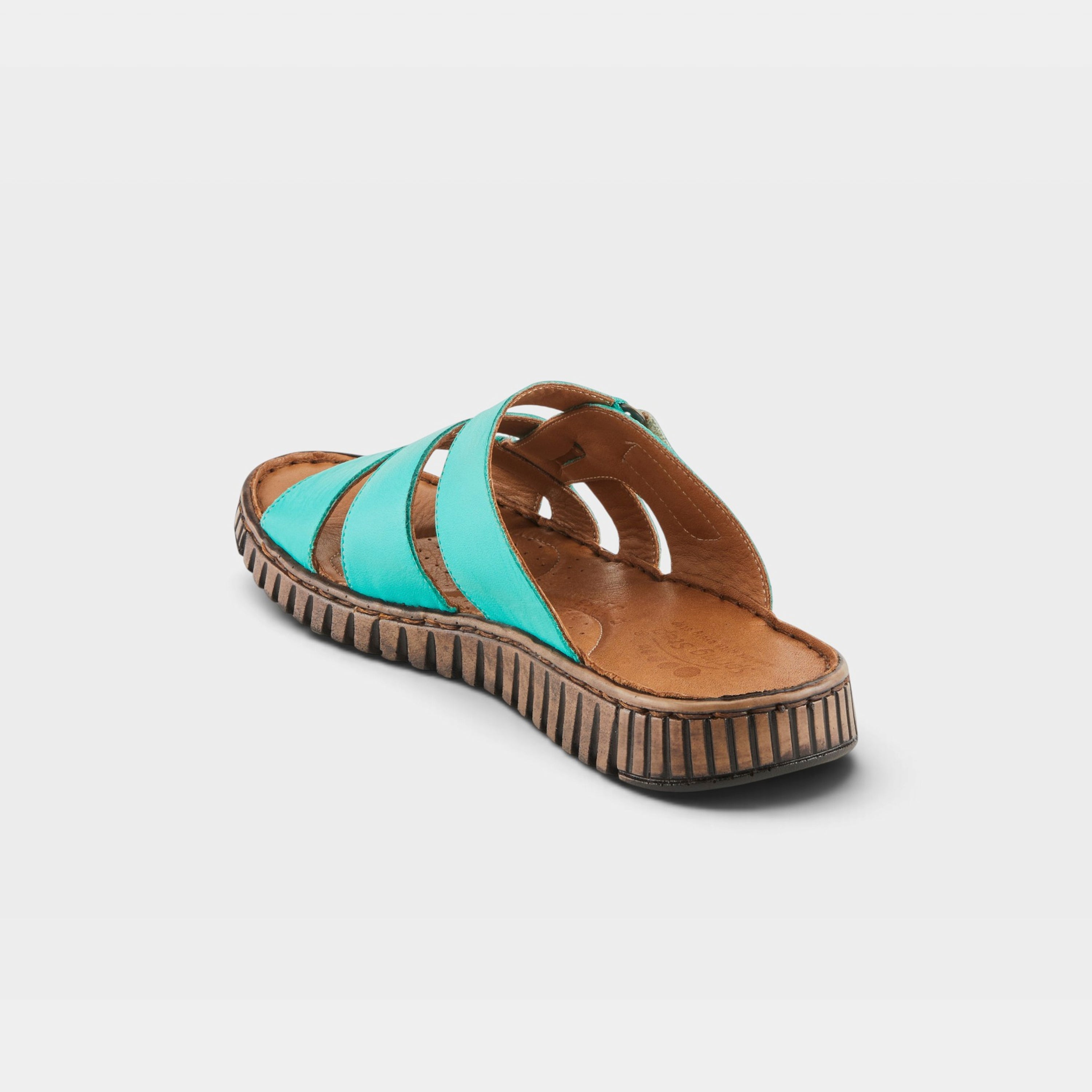 Spring Step Olly Mint Green Slide Sandal