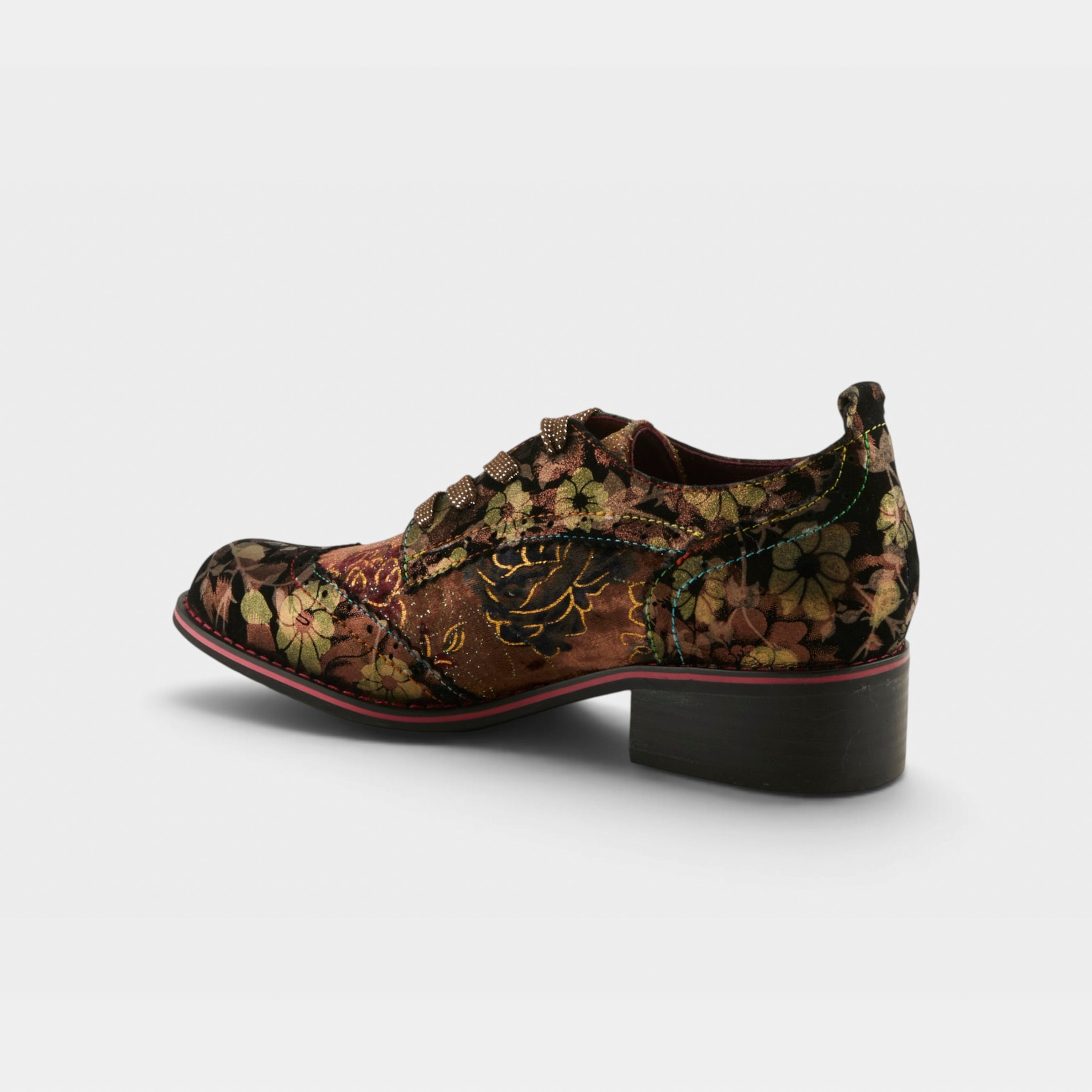 L'Artiste Oneofakind shoes in Brown Multi, alternate angle view