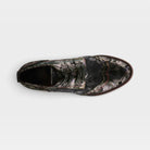 L'Artiste Oneofakind shoes in Pewter Multi, top view