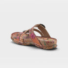 L'Artiste Ontheroad sandals in Camel Multi, alternate angle view