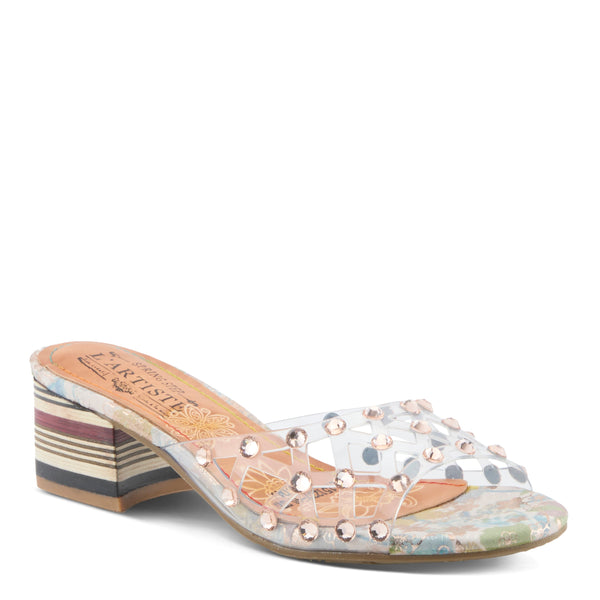 Stylish L'Artiste Ontherox Block Heel Sandals - Spring Step Shoes