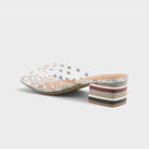 L'Artiste Ontherox sandals in Camel Multi, alternate angle view