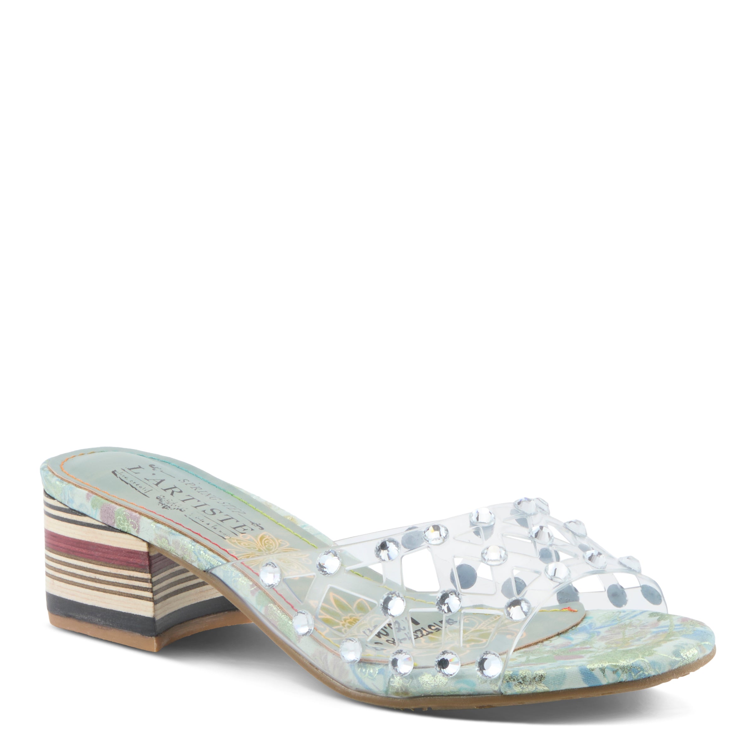 Stylish L'Artiste Ontherox Block Heel Sandals - Spring Step Shoes