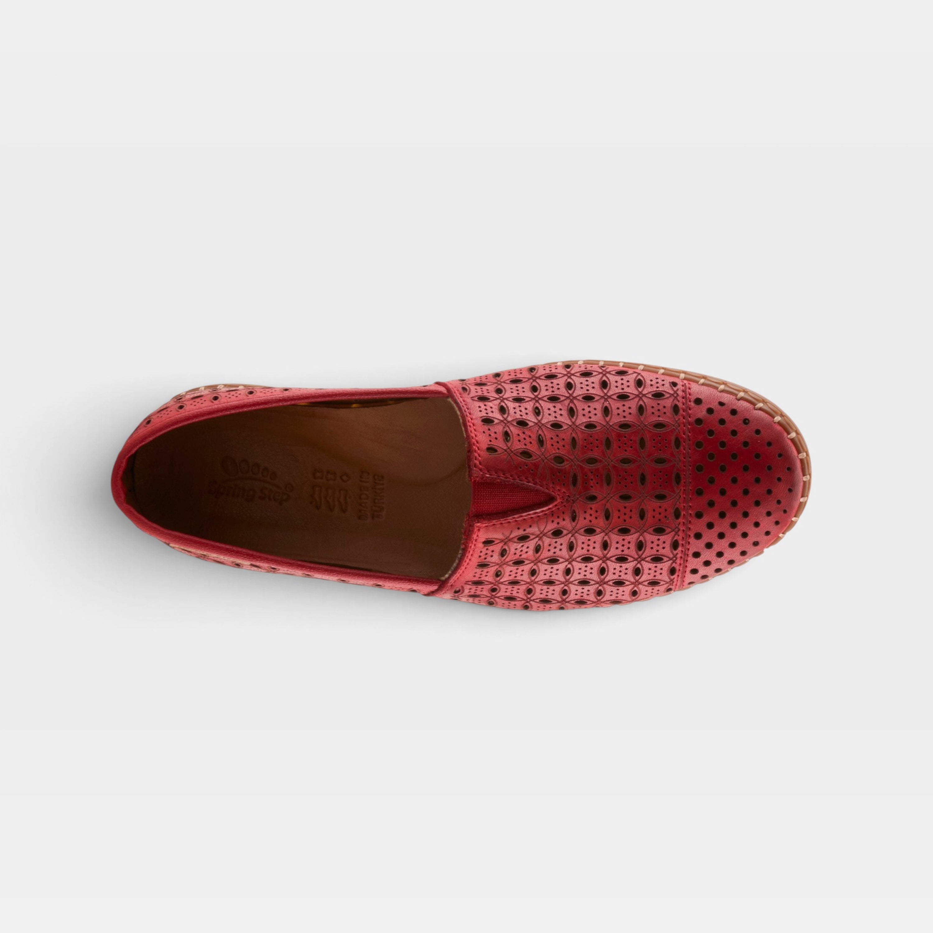 Spring Step Oralis Red Shoe
