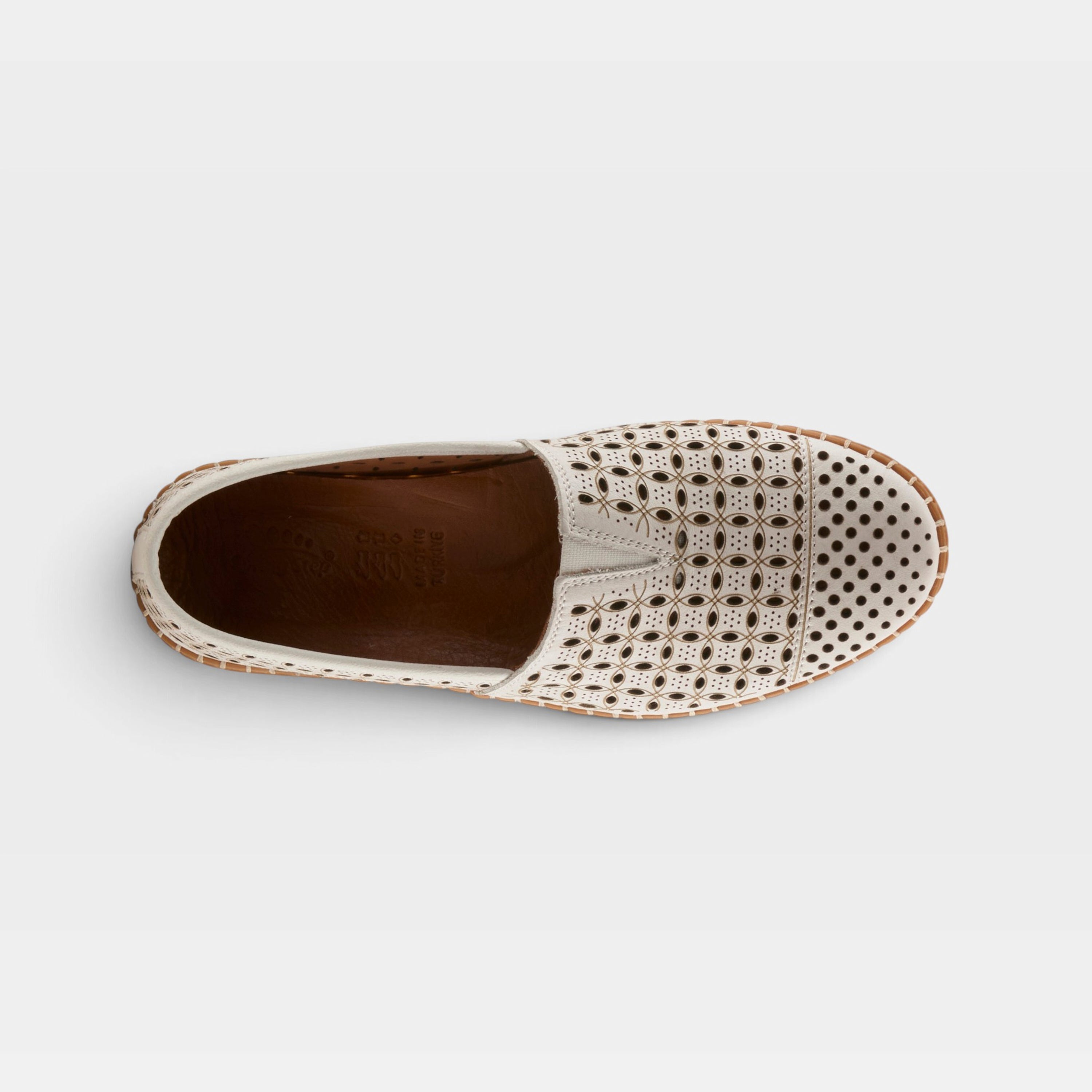 Spring Step Oralis White Shoe