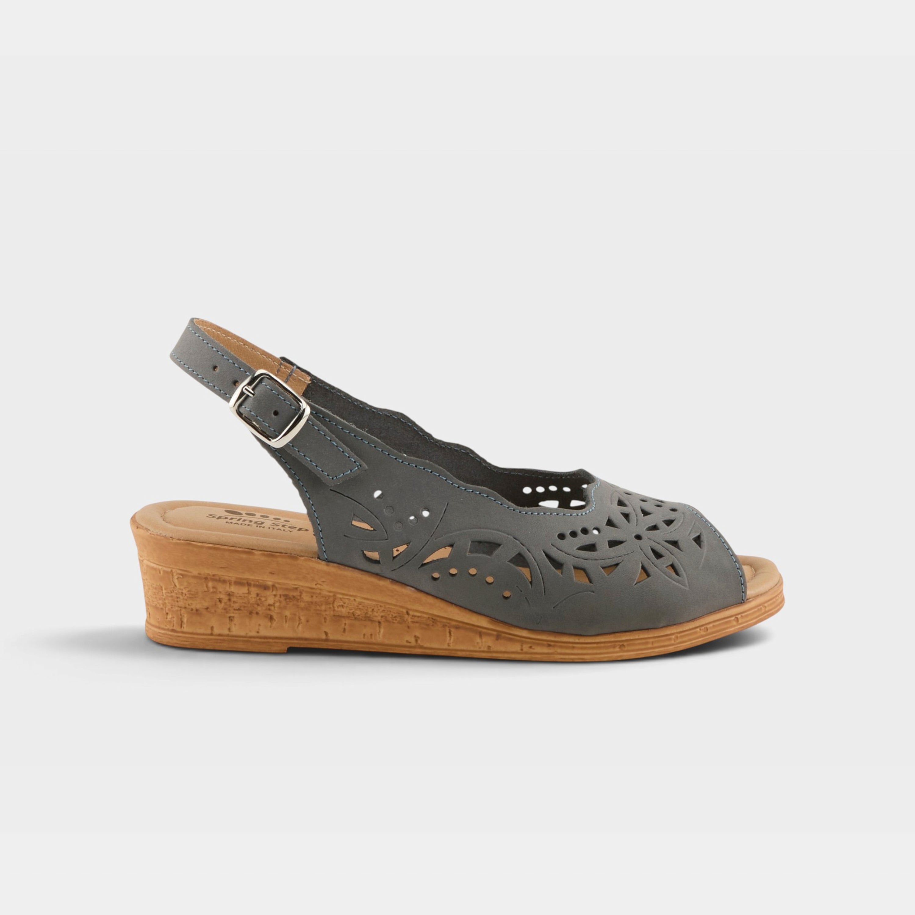 Spring Step Orella Blue Sandal