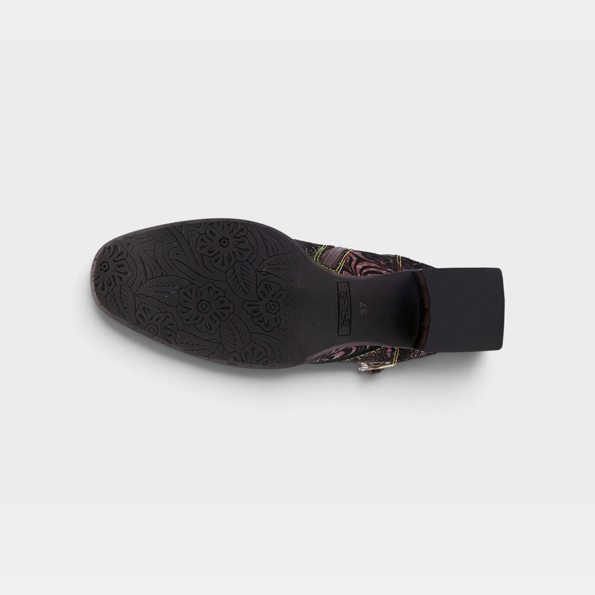 L'Artiste Originala boots in Purple, outsole view