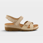Flexus Orwell Soft Gold Sandal