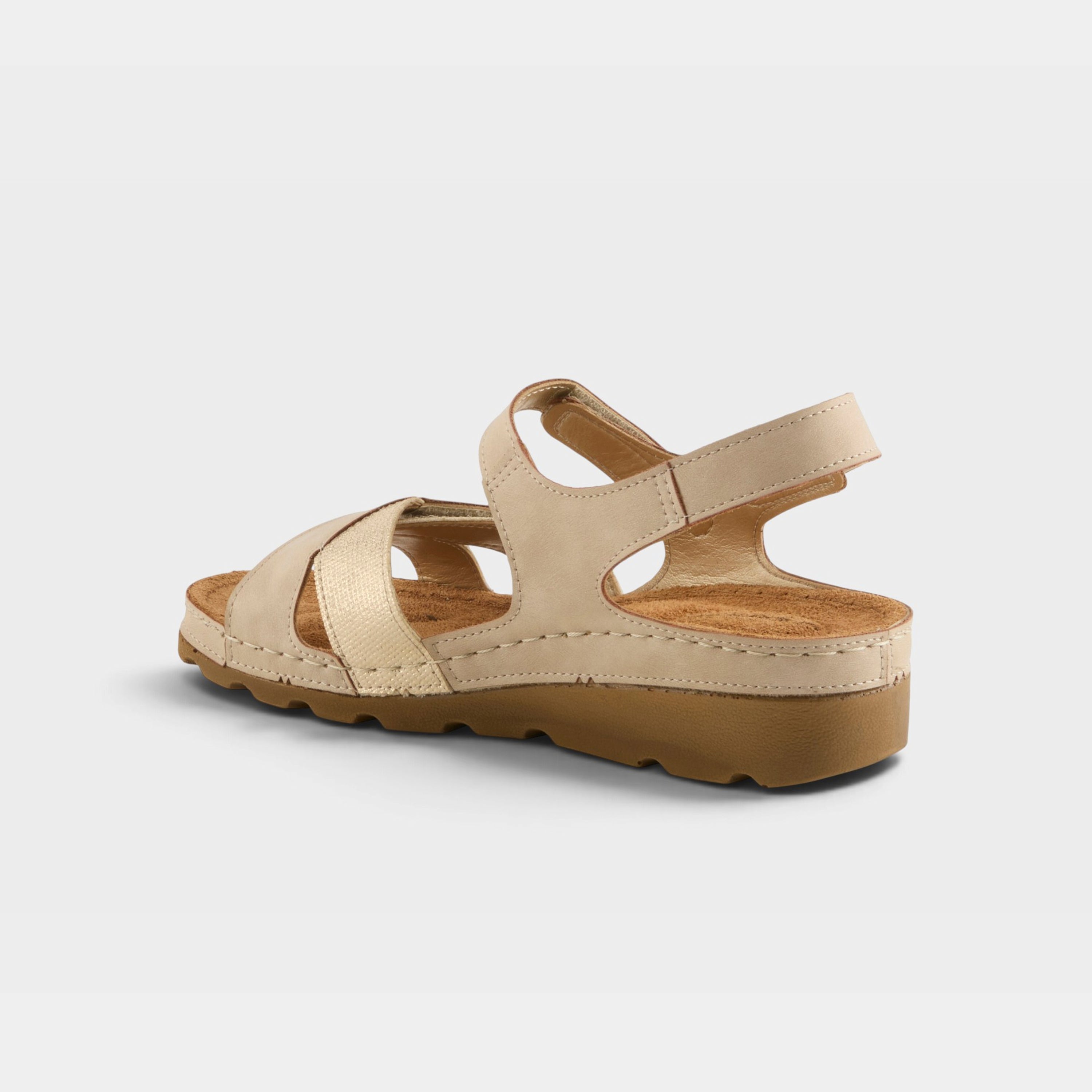 Flexus Orwell Soft Gold Sandal