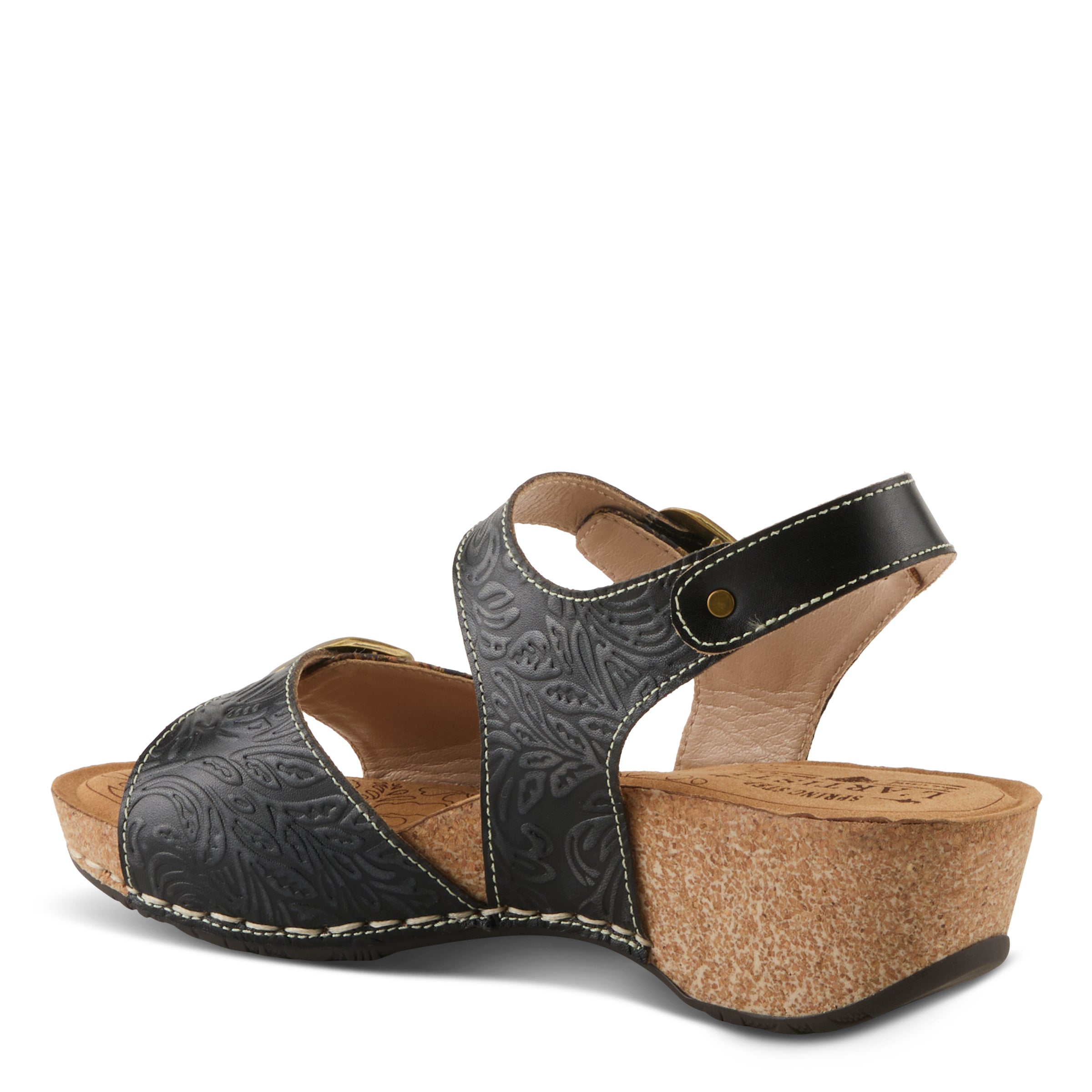 L'Artiste Osuna Wedge Sandals For Women – Spring Step Shoes