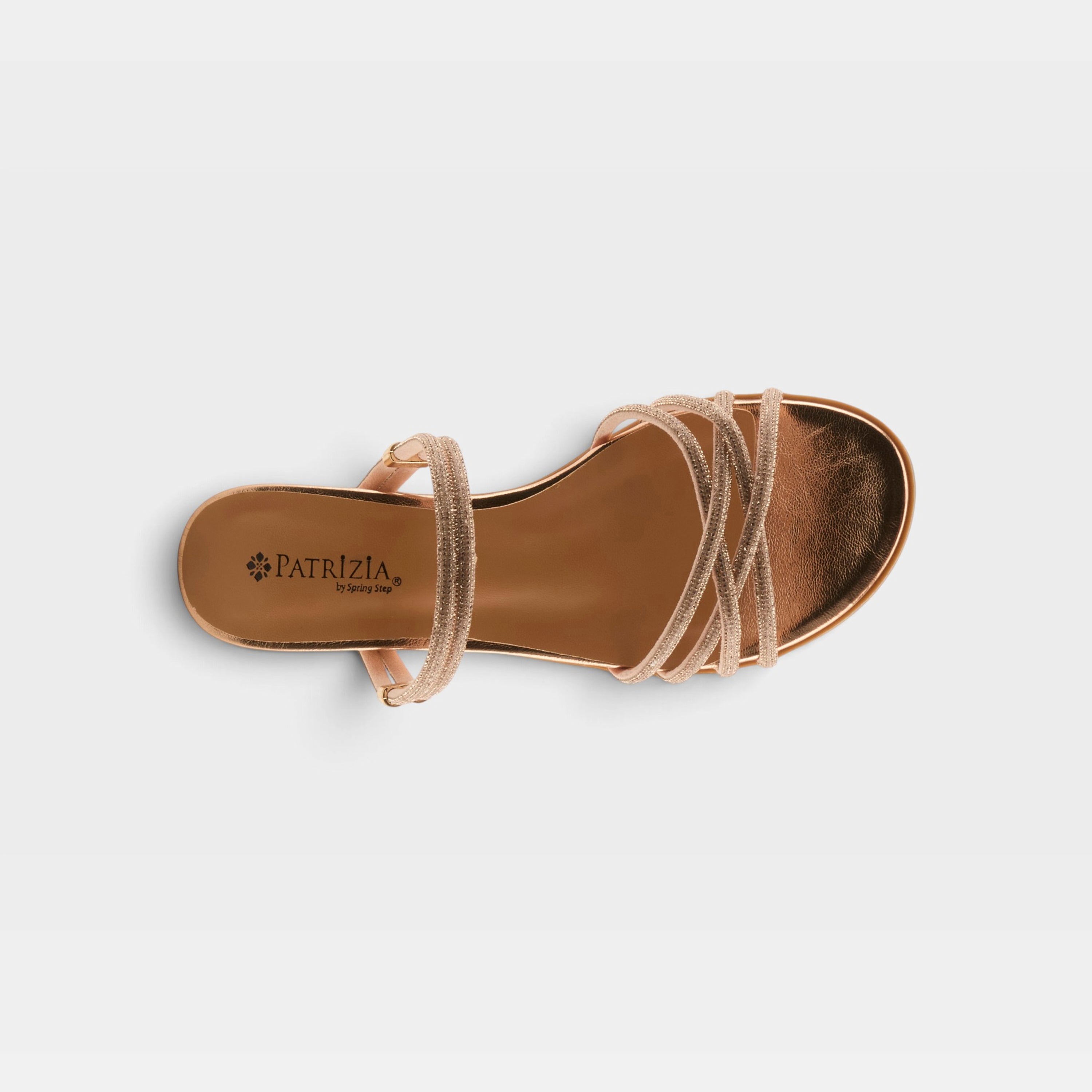 Patrizia Paparella Champagne Sandal