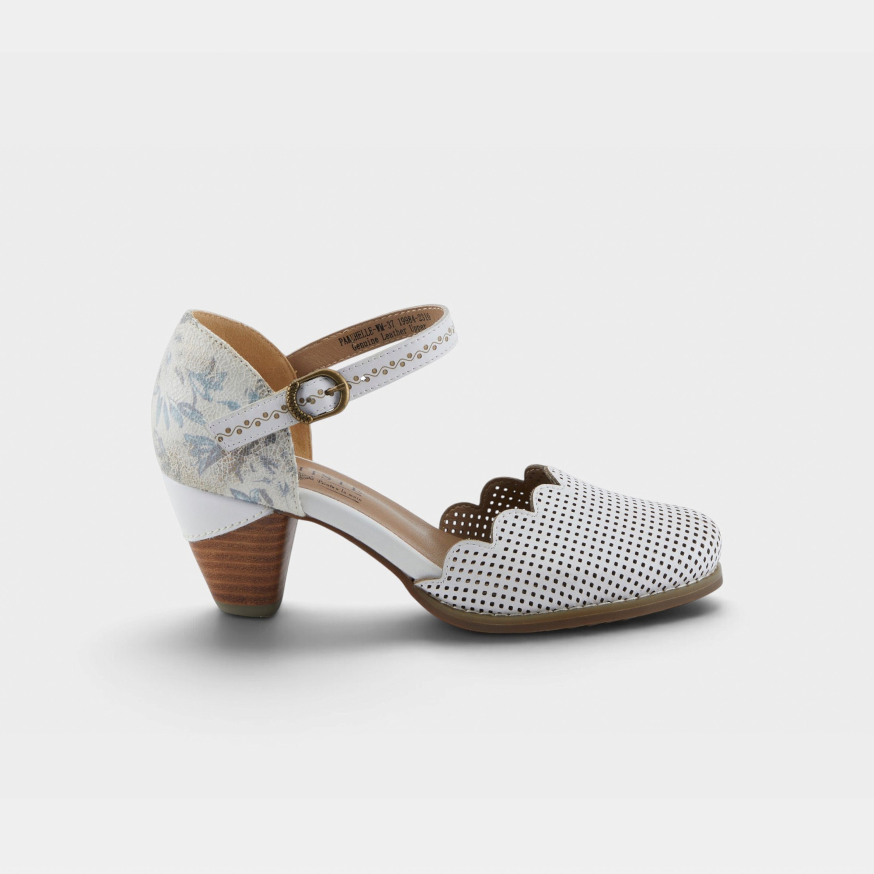 L'Artiste Parchelle Mary Jane shoes in White, hero view
