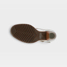 L'Artiste Parchelle Mary Jane shoes in White, outsole view