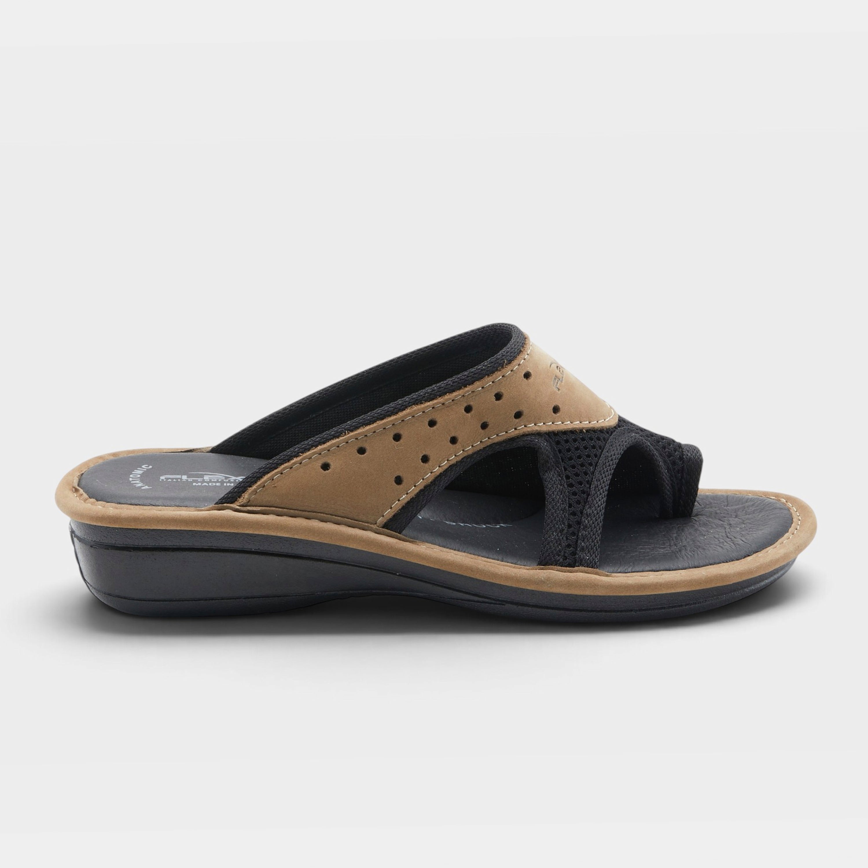 Flexus Pascalle Black Sandal