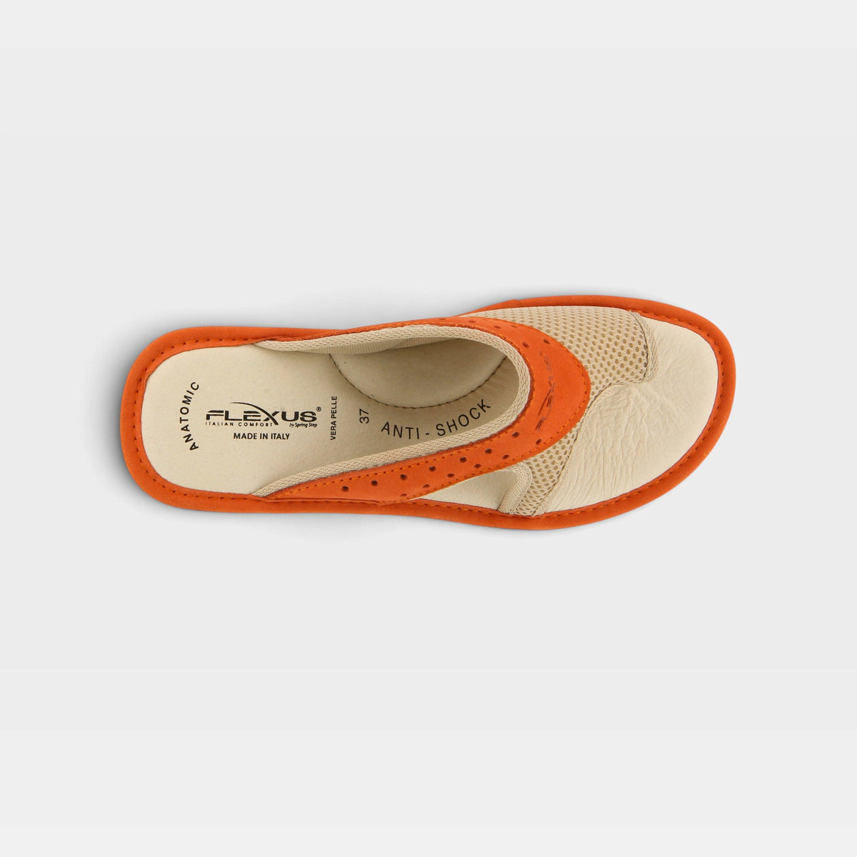 Flexus Pascalle Orange Sandal