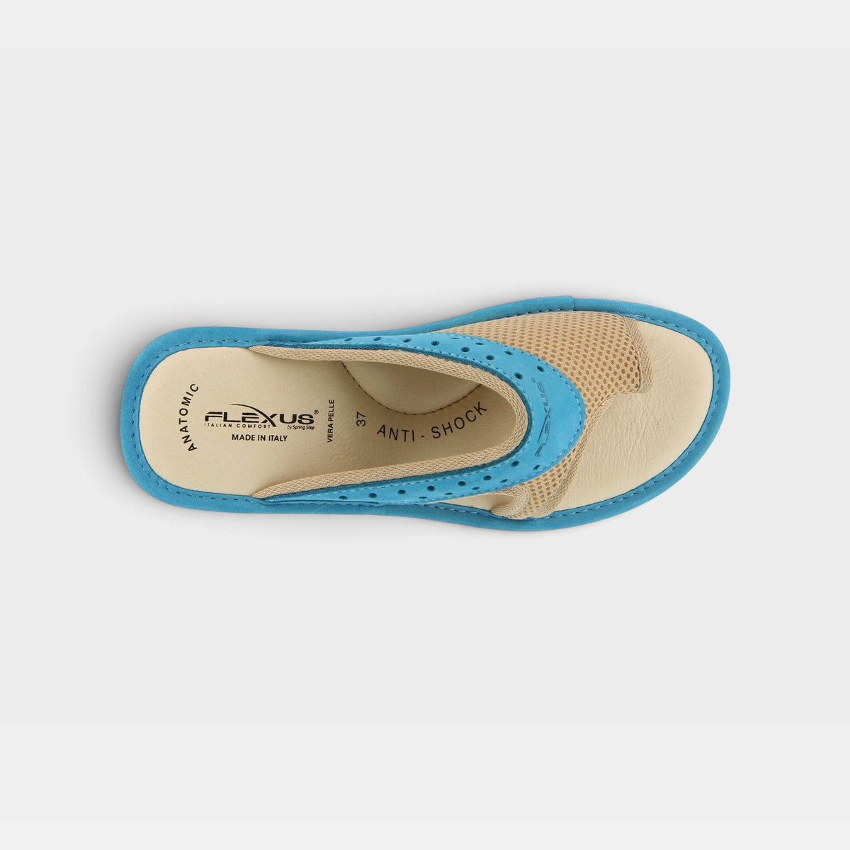 Flexus Pascalle Turquoise Sandal