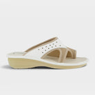 Flexus Pascalle White Sandal