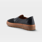 Spring Step Patcha Black Casual Shoe