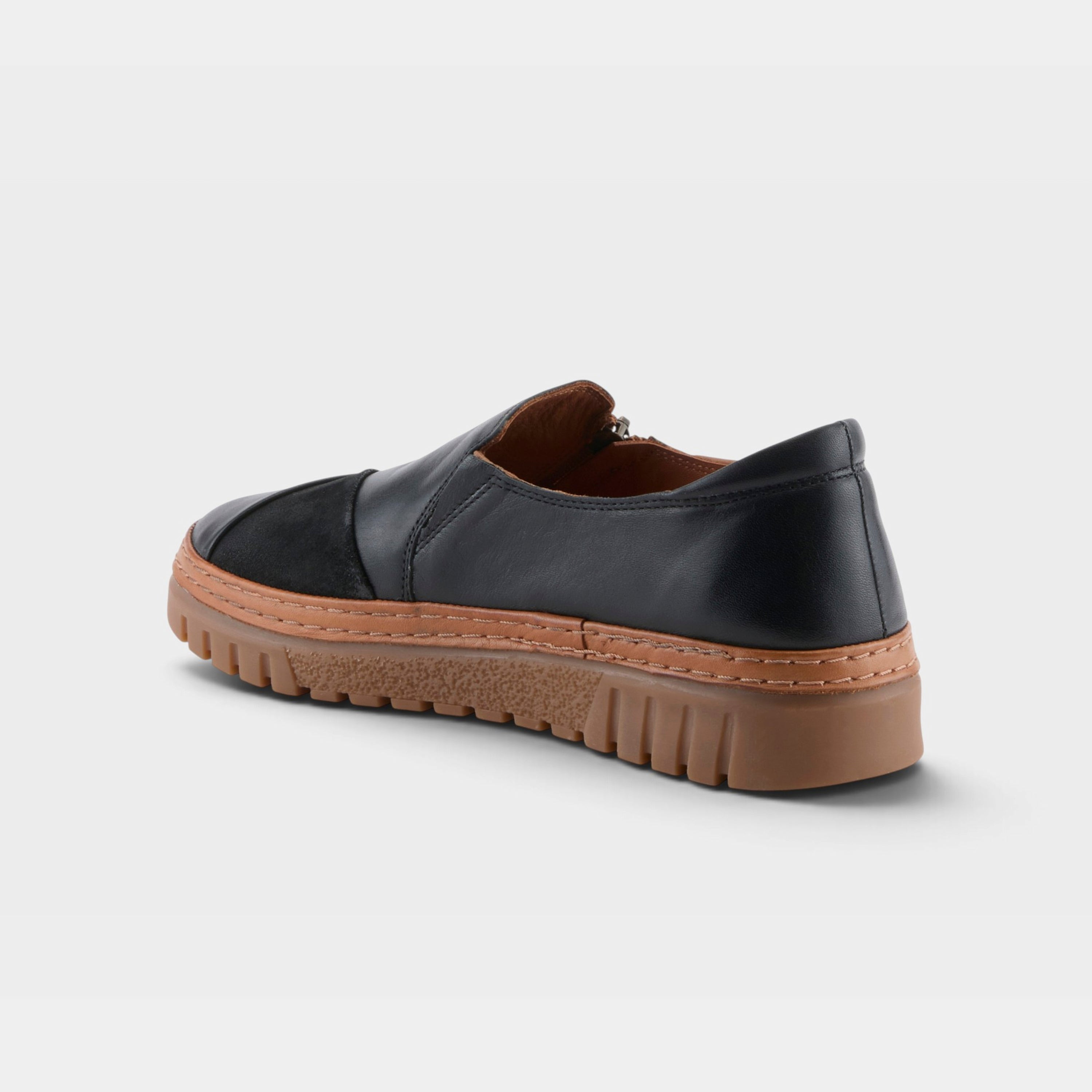 Spring Step Patcha Black Casual Shoe