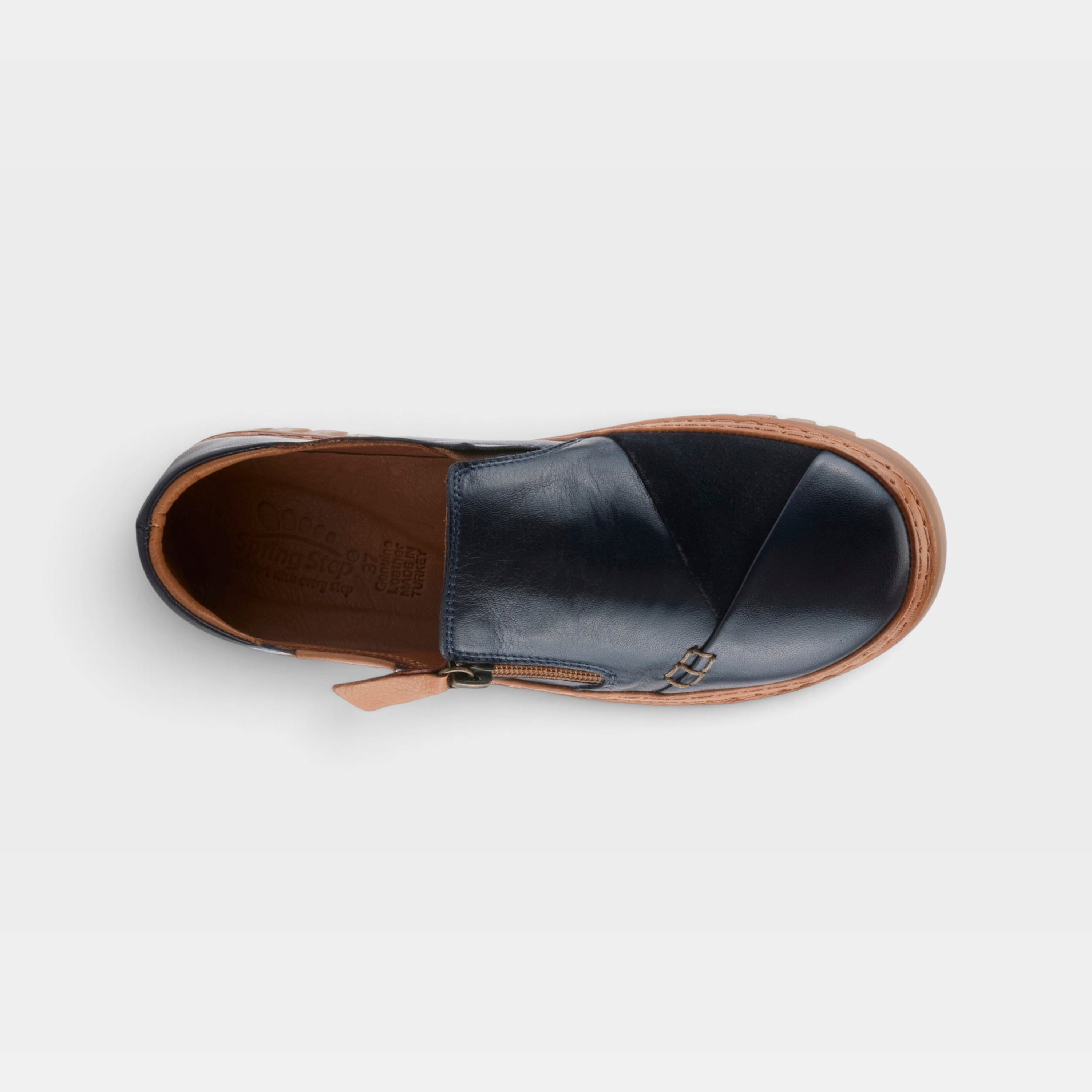 Spring Step Patcha Navy Casual Shoe