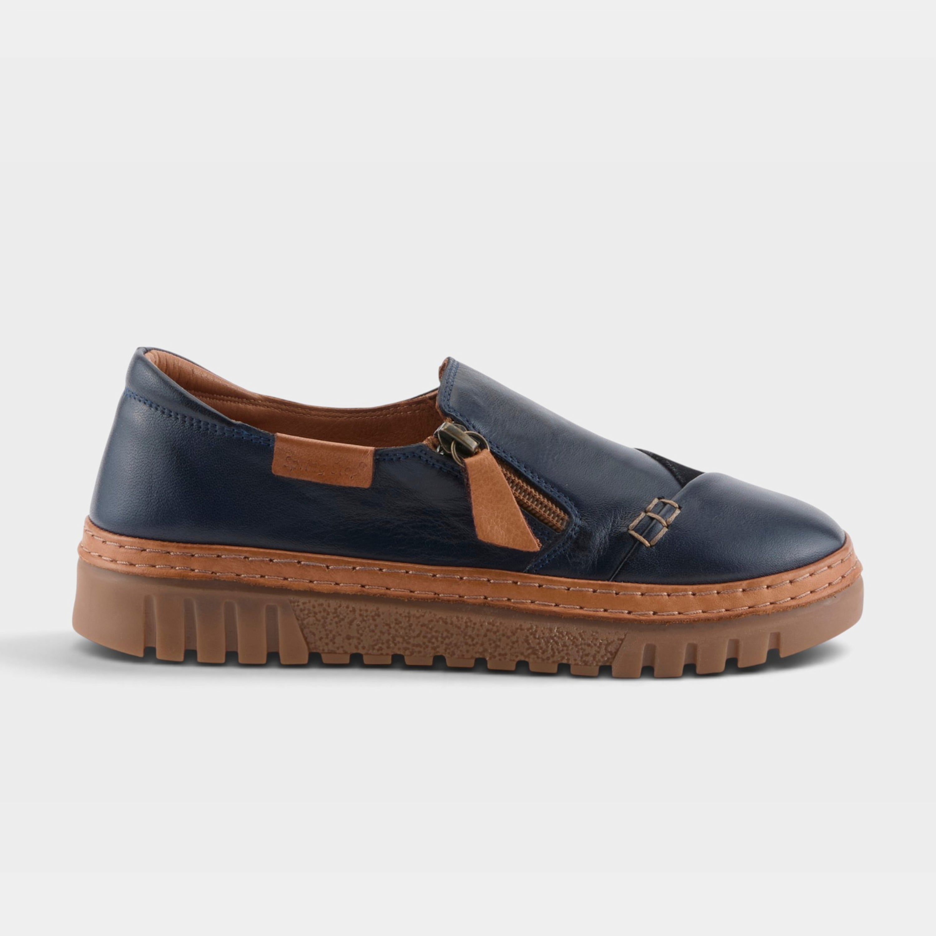 Spring Step Patcha Navy Casual Shoe