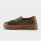 Spring Step Patcha Olive Green Casual Shoe