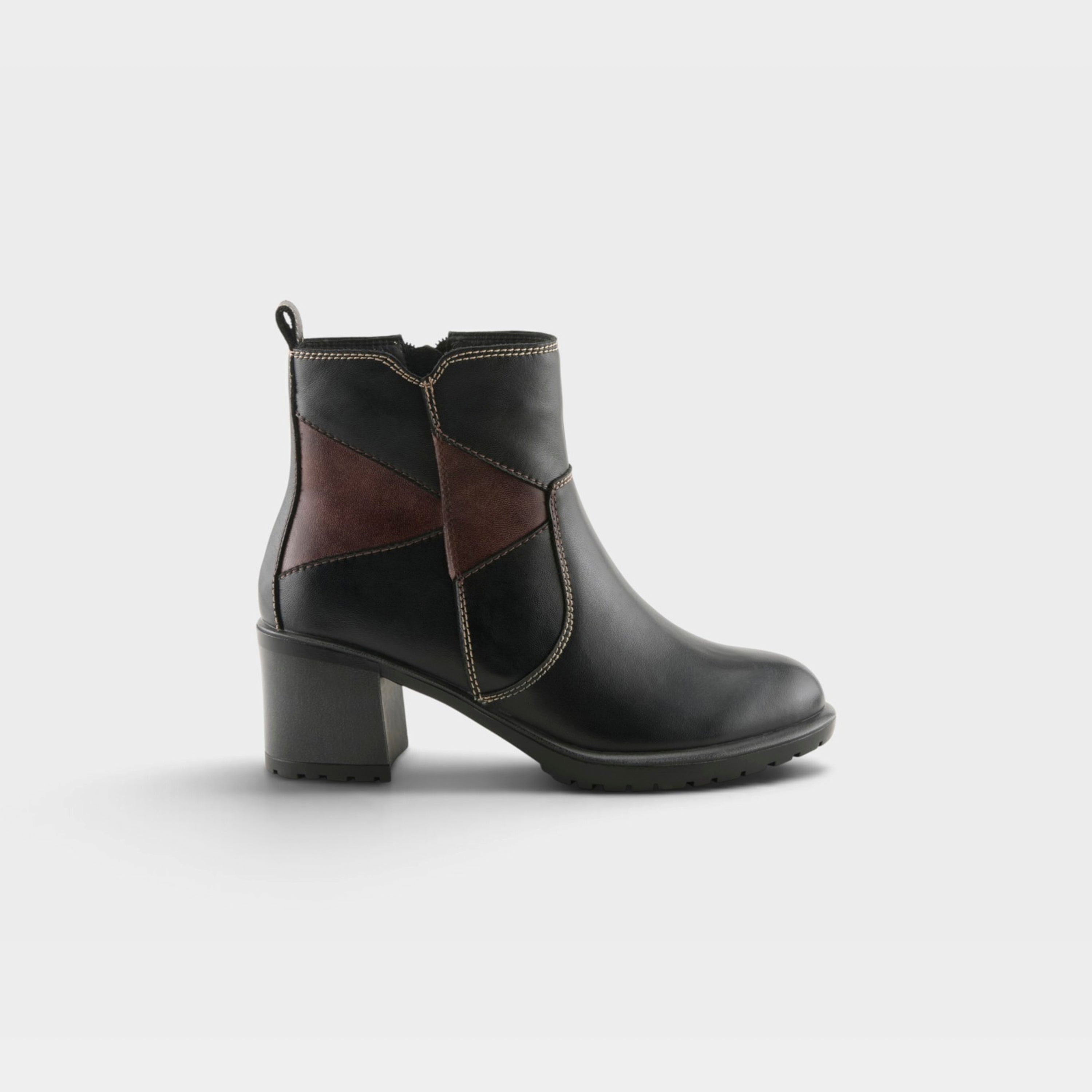 Spring Step Patchpower Black Multi Casual Boot