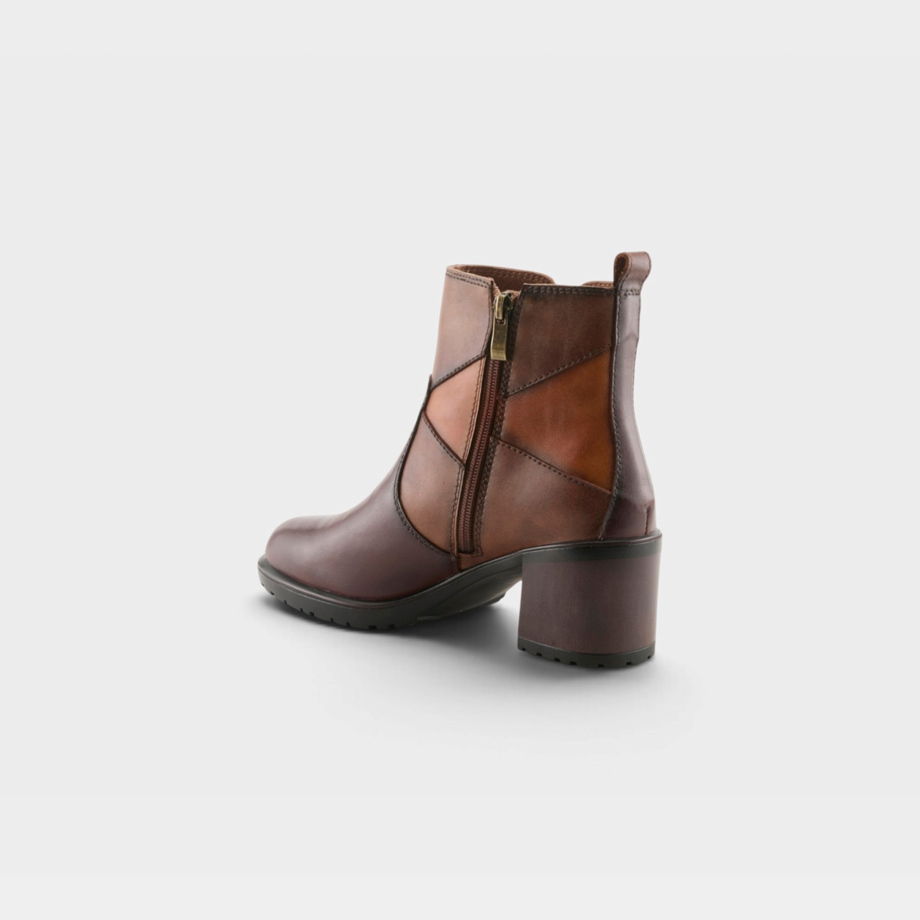 Spring Step Patchpower Dark Brown Multi Casual Boot