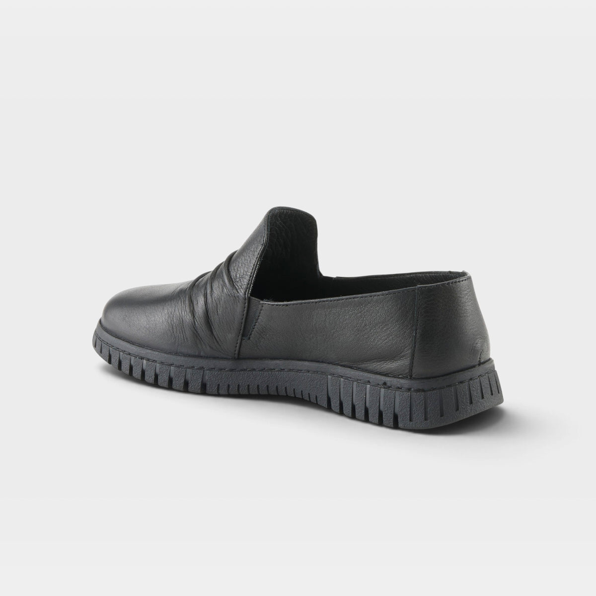 Spring Step Patton Black Casual Shoe