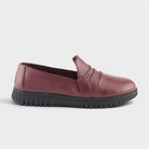 Spring Step Patton Dark Red Casual Shoe