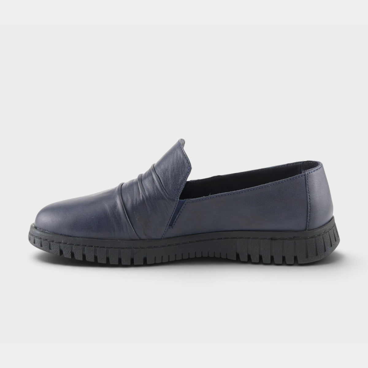 Spring Step Patton Navy Casual Shoe