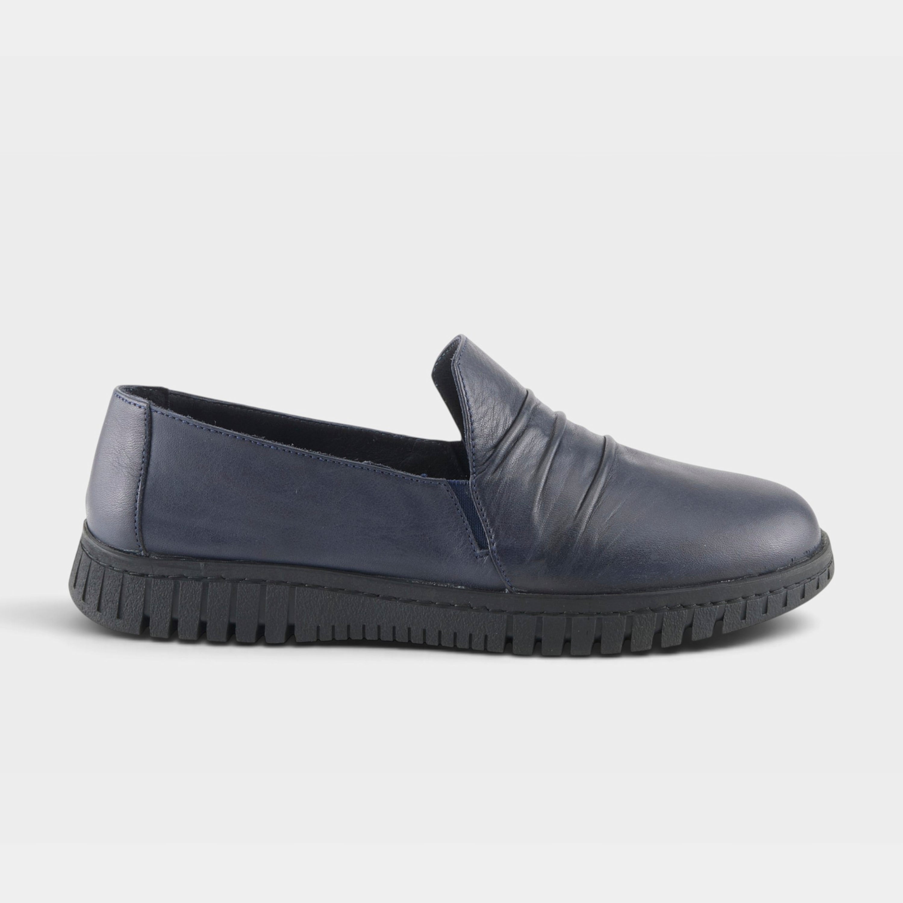 Spring Step Patton Navy Casual Shoe