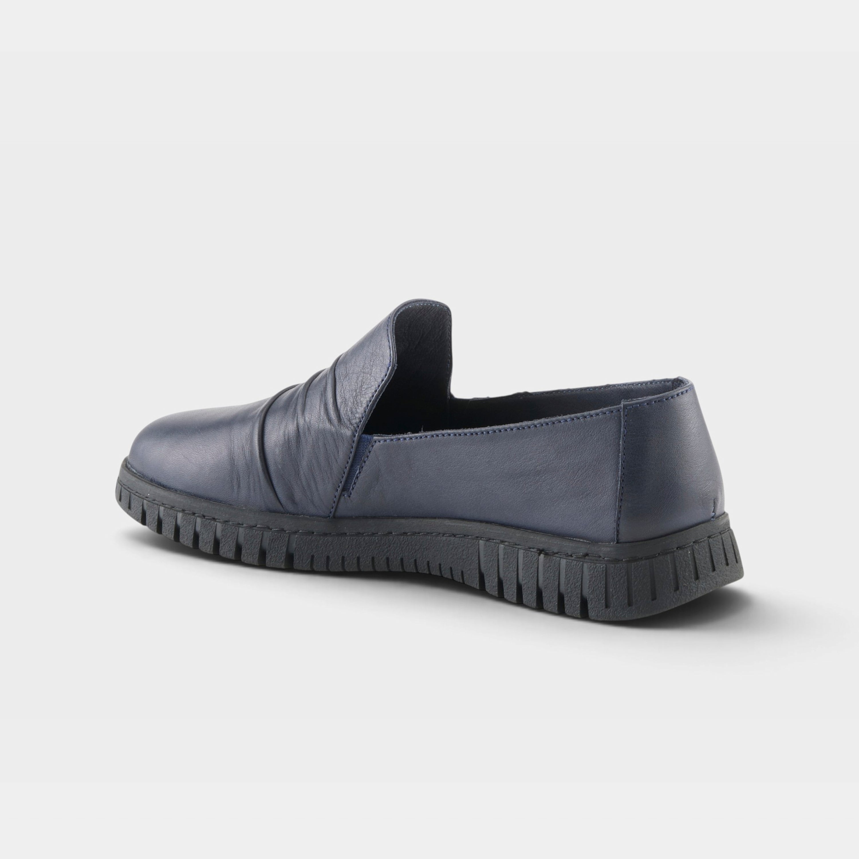Spring Step Patton Navy Casual Shoe
