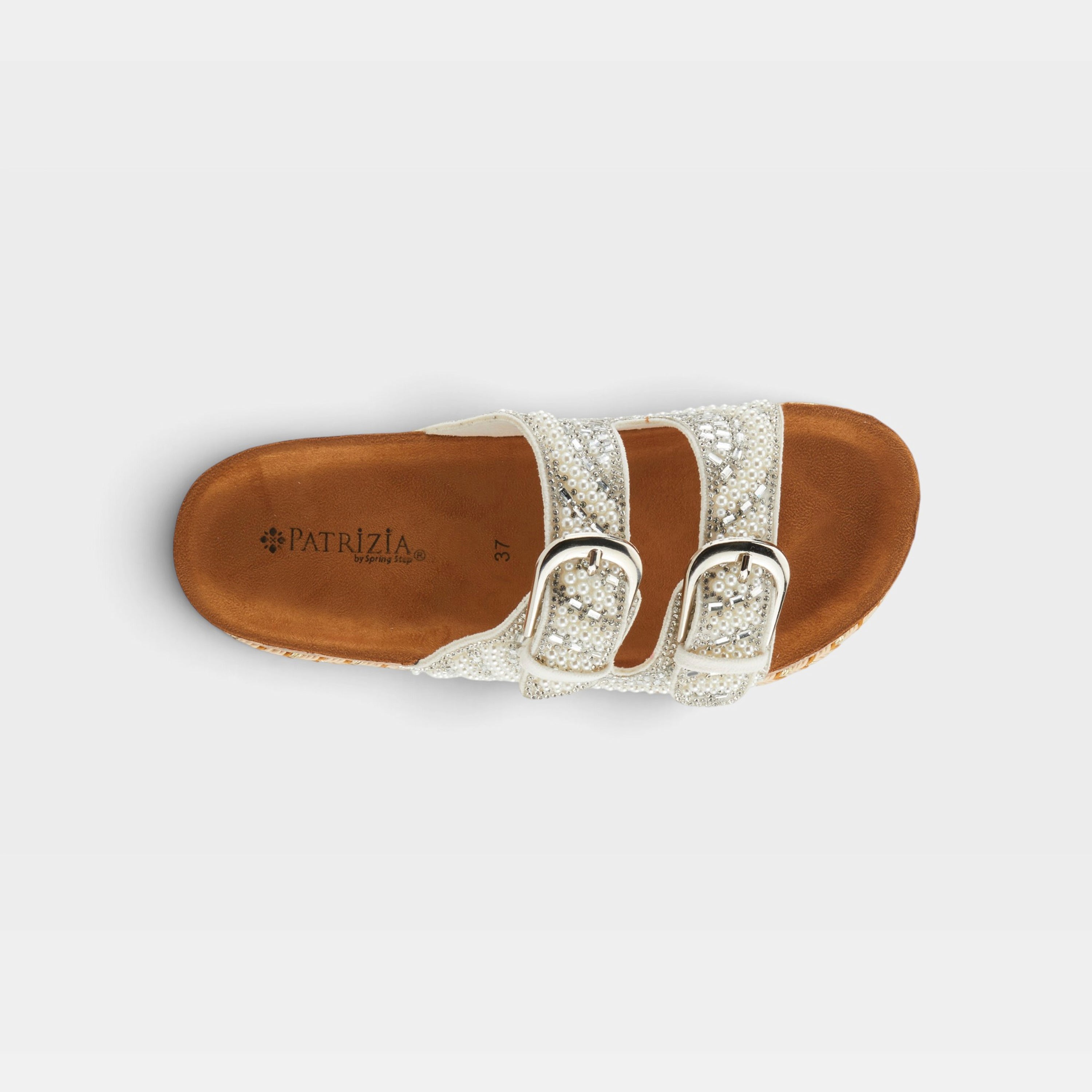 Patrizia Pearline White Multi Sandal