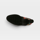 L'Artiste Peonyheaven-Viv boots in Black Multi, outsole view