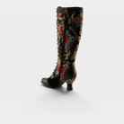 L'Artiste Peonyheaven-Viv boots in Black Multi, alternate angle view