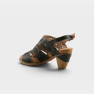 L'Artiste Perfdfection sandals in Black, alternate angle view