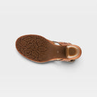L'Artiste Perfdfection sandals in Camel, outsole view