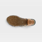L'Artiste Pita sandals in Black Multi, outsole view